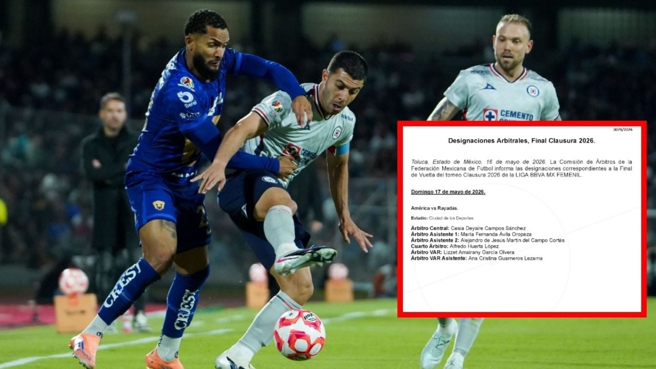Cruz Azul pide cambiar árbitro para final de Liga MX ante Pumas
