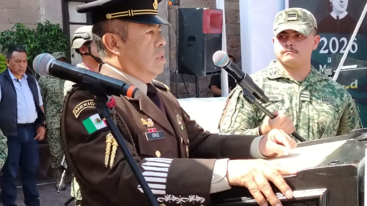 General Cruz Aguilar asume mando militar en San Luis Potosí