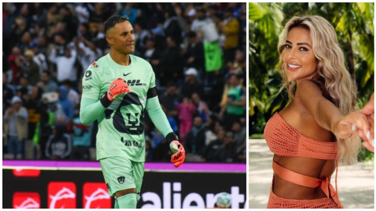 Andrea Salas, el apoyo clave de Keylor Navas en Pumas