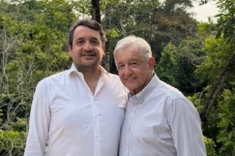 AMLO respalda a Andy López Beltrán, candidato en Tabasco