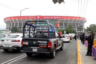 CDMX despliega 11 mil agentes en Estadio Azteca y Zócalo