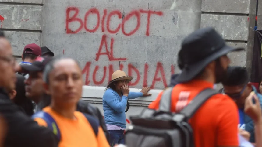 CNTE anuncia protestas en apertura del Mundial 2026 en CDMX