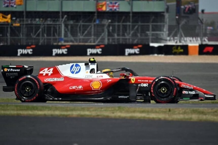 Hamilton lidera la primera práctica del GP de Gran Bretaña 2026