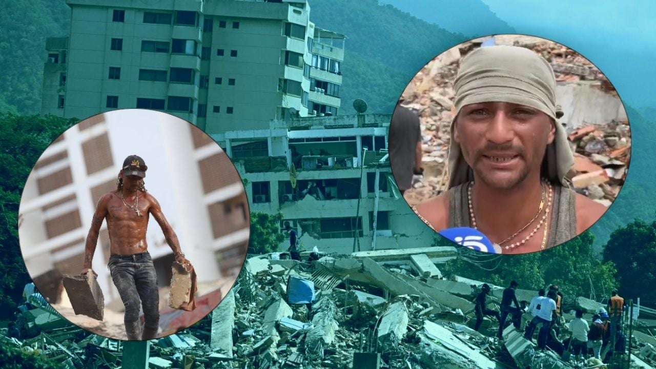 Desaparece rescatista "El Topo de La Guaira" en terremoto de Venezuela