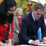 Álvaro Obregón firma convenios con PNUD para desarrollo sostenible