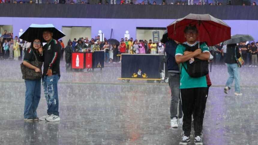 Lluvias intensas y granizo amenazan a 19 estados este 2 de julio