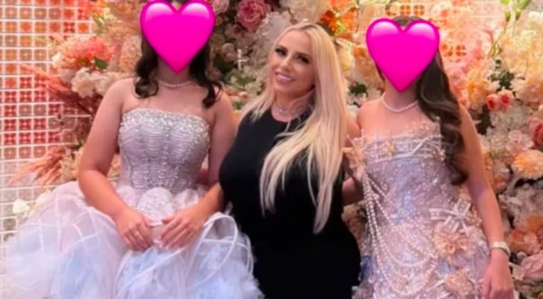 Hijas de “El Chapo” celebran XV años con vestidos de lujo