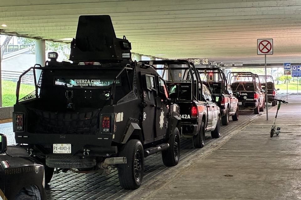 Despliegan 500 policías de Fuerza Civil para seguridad en Monterrey
