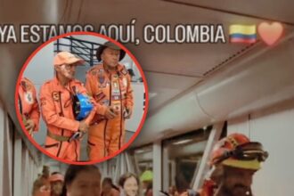 Topos Azteca apoyan rescate en Colombia tras sismo de 7.4