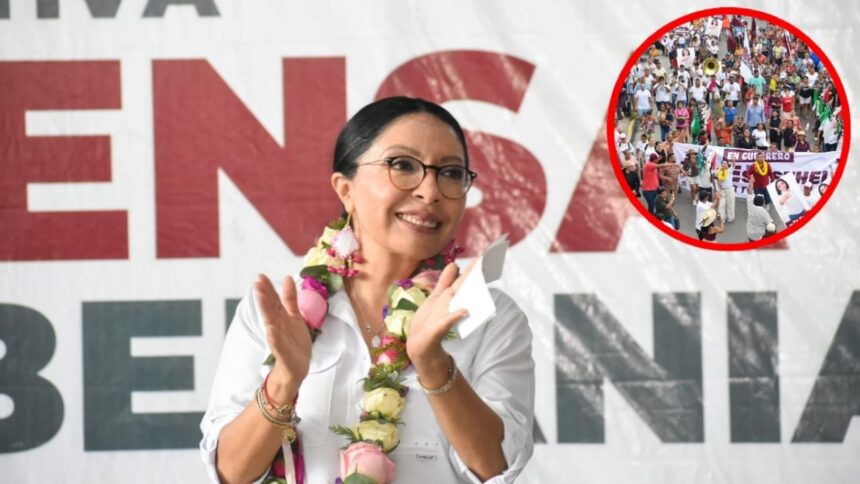 Esthela Damián reúne a miles en defensa de la soberanía en Acapulco
