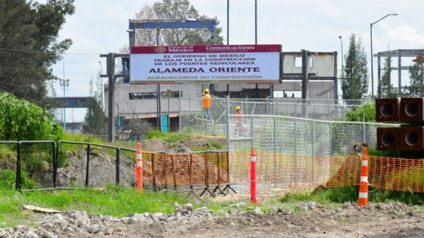 Primer puente de Alameda Oriente será entregado en noviembre 2026
