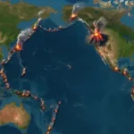 Volcanes en Guatemala y Japón registran erupciones simultáneas