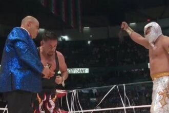 Místico rapa a Averno en el 93 aniversario de la lucha libre