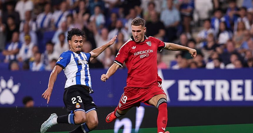 Stassin debuta con gol y da nuevas variantes al ataque del Sevilla