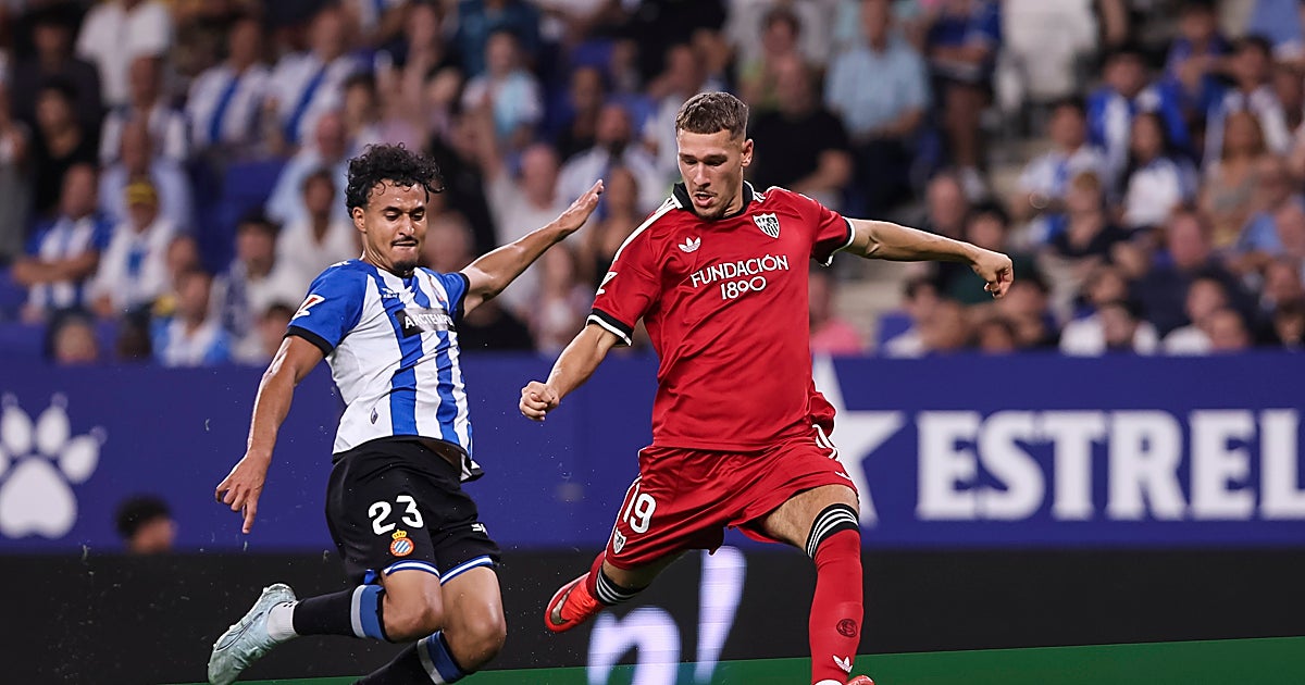 Stassin debuta con gol y da nuevas variantes al ataque del Sevilla