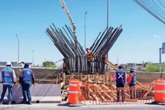 Comienza instalación del Gran Arco en Nueva Gaza, Chihuahua