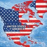 Trump publica mapa que integra México y Canadá a EE UU