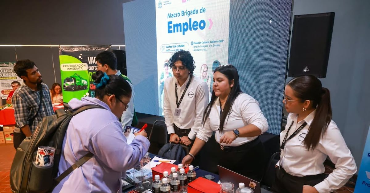 Monterrey lanza brigada con 2,100 vacantes laborales formales
