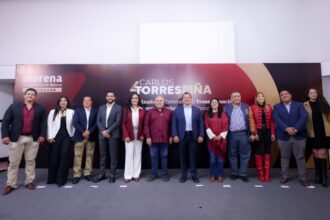 Morena Michoacán respalda a Torres Piña tras proceso interno