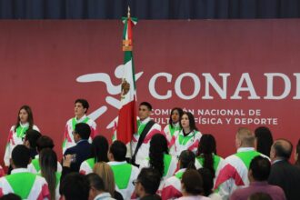 México abandera a su delegación para Juegos Olímpicos Juveniles
