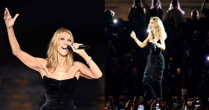 Céline Dion cierra desfile de L’Oréal Paris con concierto en París